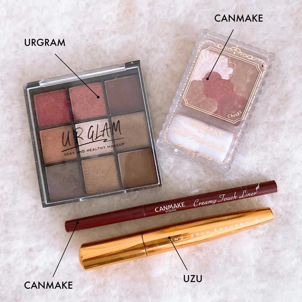 グロウフルールチークス/キャンメイク/パウダーチークを使ったクチコミ（1枚目）