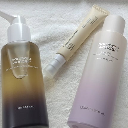 ブラックライス モイスチャー ディープクレンジングオイル/haruharu wonder/オイルクレンジングを使ったクチコミ(1枚目)