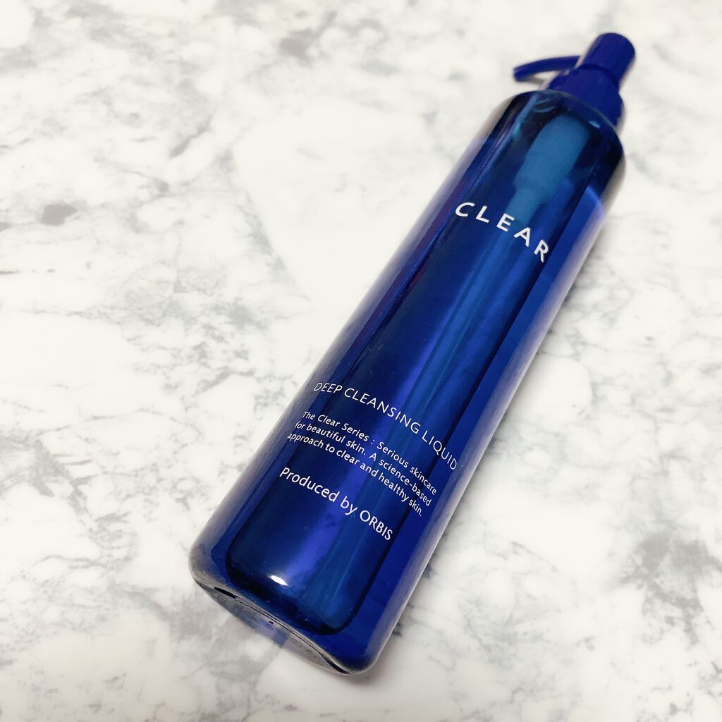 クリアフル ディープクレンジングリキッド/オルビス/クレンジングウォーターを使ったクチコミ(2枚目)