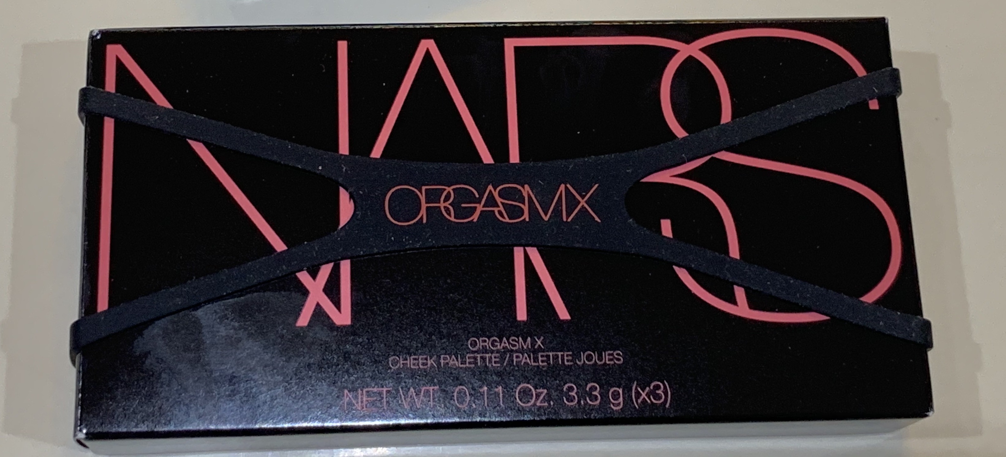 NARS オーガズムX チークパレットのクチコミ「
NARS
ORGAZM X CHEEK PALLETE




これもリニューアルしたのよね.....」（3枚目）