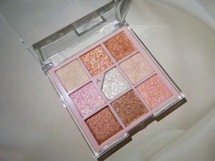 グリッターペディアアイパレット/unleashia/アイシャドウパレットを使ったクチコミ(3枚目)