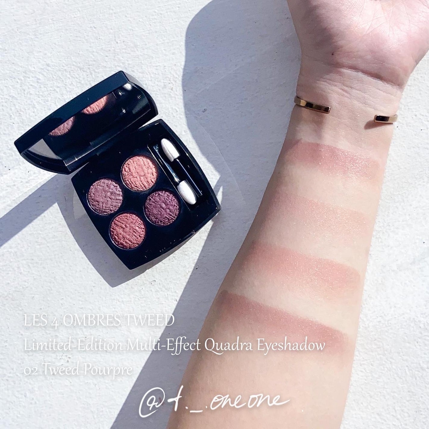 レ キャトル オンブル ツイード/CHANEL/アイシャドウパレットを使ったクチコミ(4枚目)