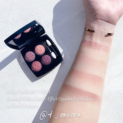 レ キャトル オンブル ツイード/CHANEL/アイシャドウパレットを使ったクチコミ(4枚目)