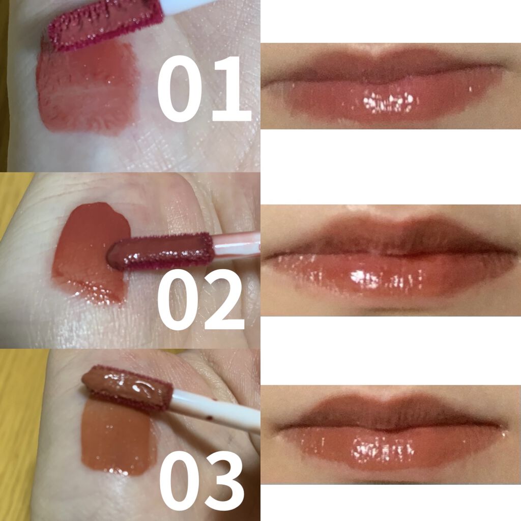 ウォータリーティントリップ/CEZANNE/リップティントを使ったクチコミ（2枚目）