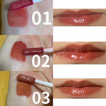 ウォータリーティントリップ/CEZANNE/リップティントを使ったクチコミ(2枚目)