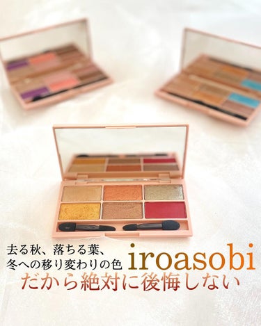 イロアソビ 6色アイパレット/iroasobi/アイシャドウパレットを使ったクチコミ（1枚目）