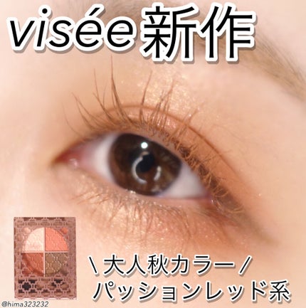 グロッシーリッチ アイズ N/Visée/アイシャドウパレットを使ったクチコミ(1枚目)