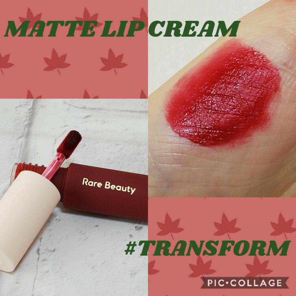 With Gratitude, Dewy Lip Balm/Rare Beauty/口紅を使ったクチコミ(3枚目)