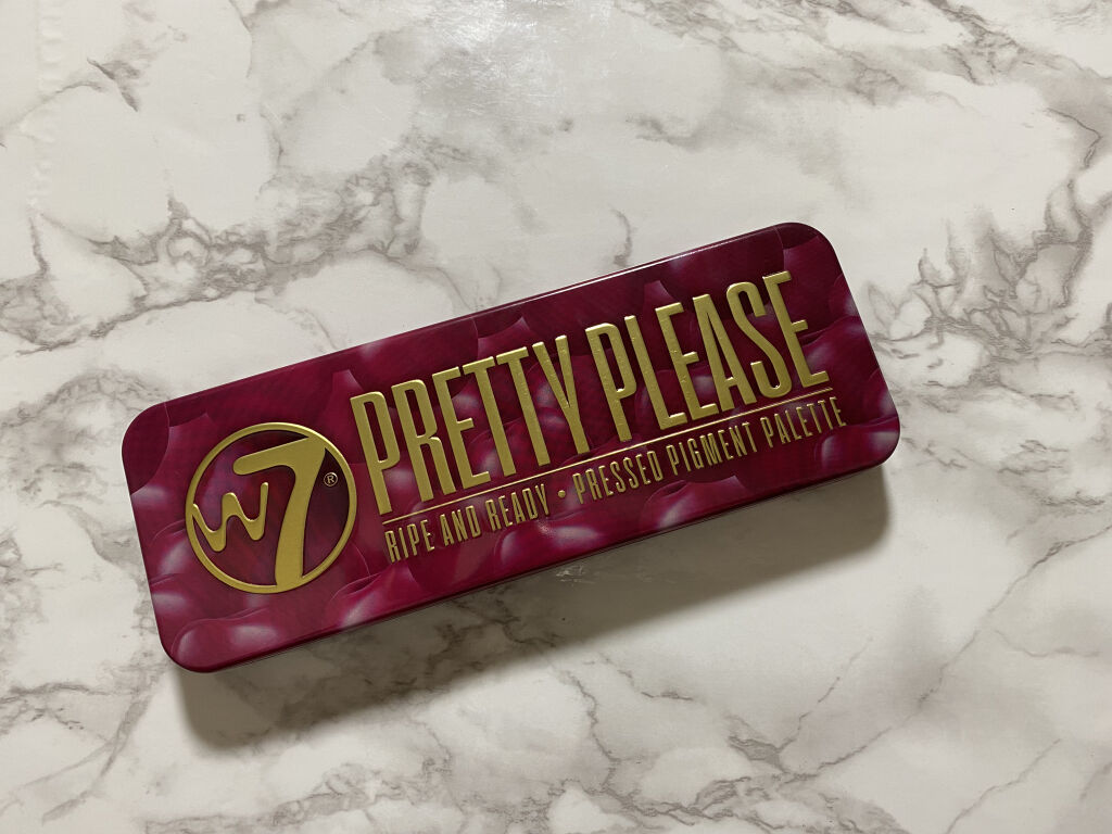 プリティプリーズアイシャドウパレット/ W7/アイシャドウパレットを使ったクチコミ（2枚目）