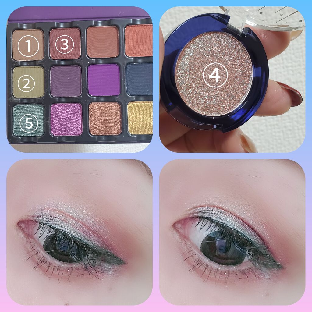 Paris EDIT Eye Shadow Palette/VISEART/アイシャドウパレットを使ったクチコミ（1枚目）