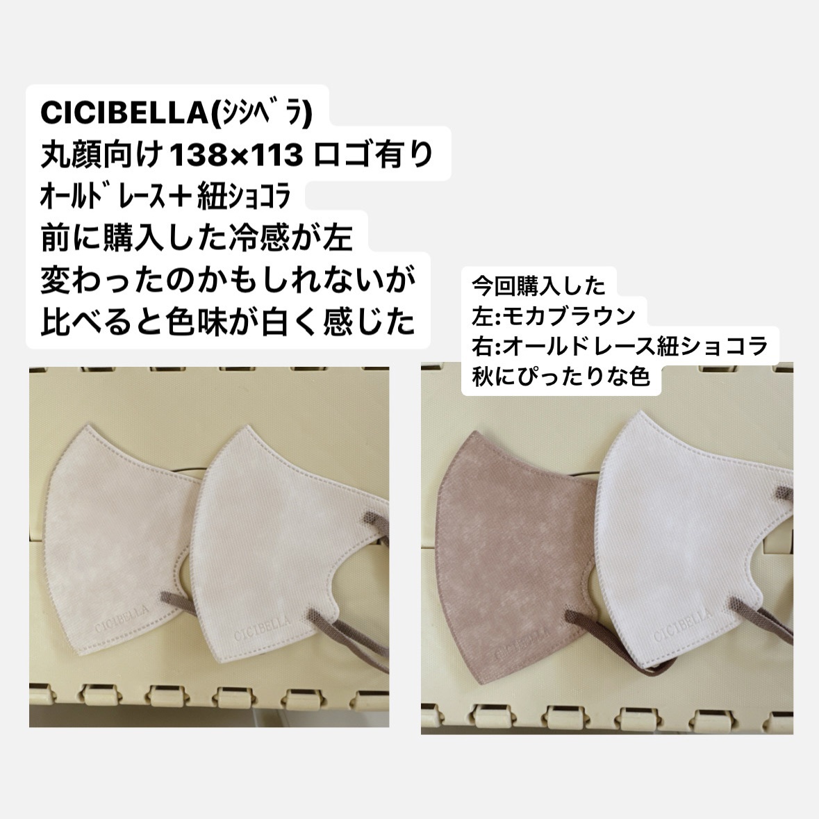 3D立体マスク/CICIBELLA/マスクを使ったクチコミ（2枚目）