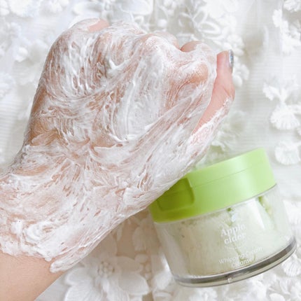 アップルサイダークリームホイップクレンザー/Ariul/クレンジングクリームを使ったクチコミ(8枚目)