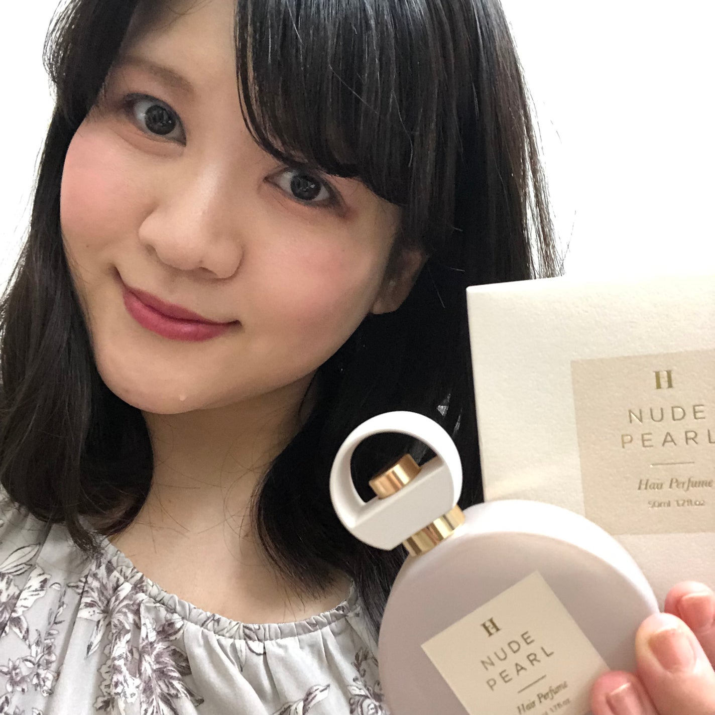 ヘアパフューム ヌードパール/Her lip to BEAUTY/ヘアミストを使ったクチコミ(1枚目)