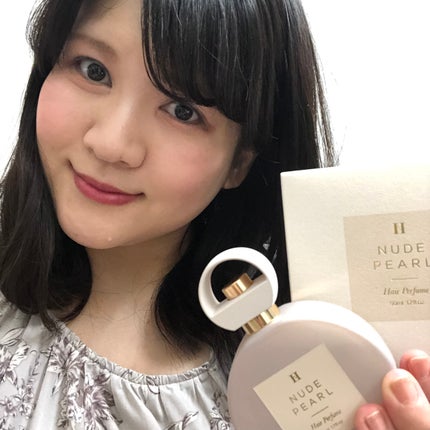 試してみた】ヘアパフューム ヌードパール Her lip to BEAUTYの 試してみた】ヘアパフューム ヌードパール Her lip to BEAUTYの