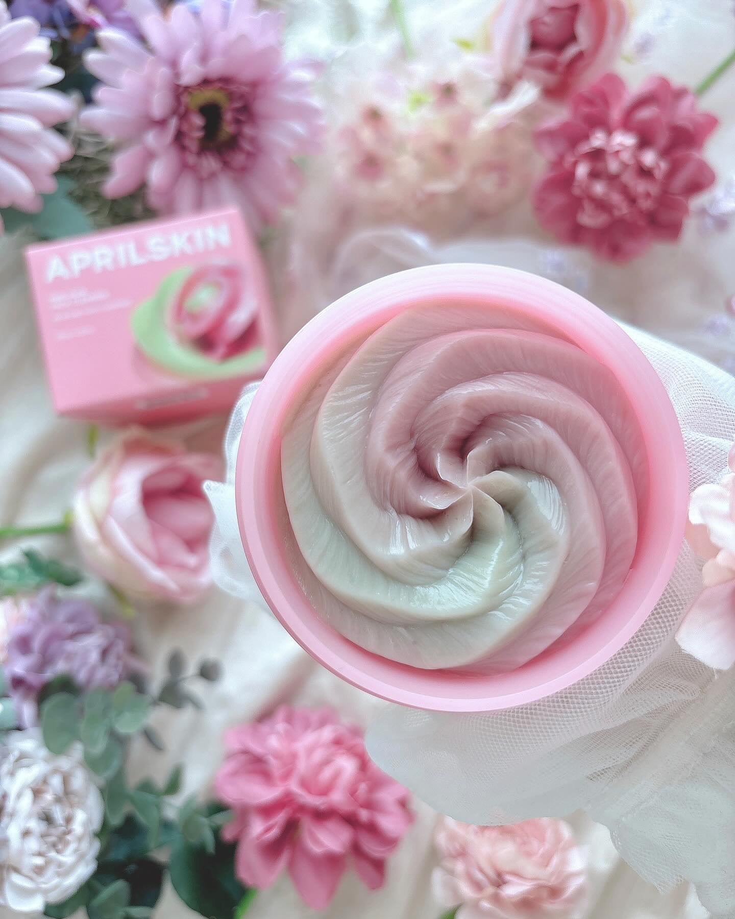 ピンクアロエメレンゲクレンザー/APRILSKIN/その他洗顔料を使ったクチコミ（2枚目）