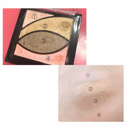 UR GLAM VELVET EYE COLOR PALETTE/U R GLAM/アイシャドウパレットを使ったクチコミ(2枚目)