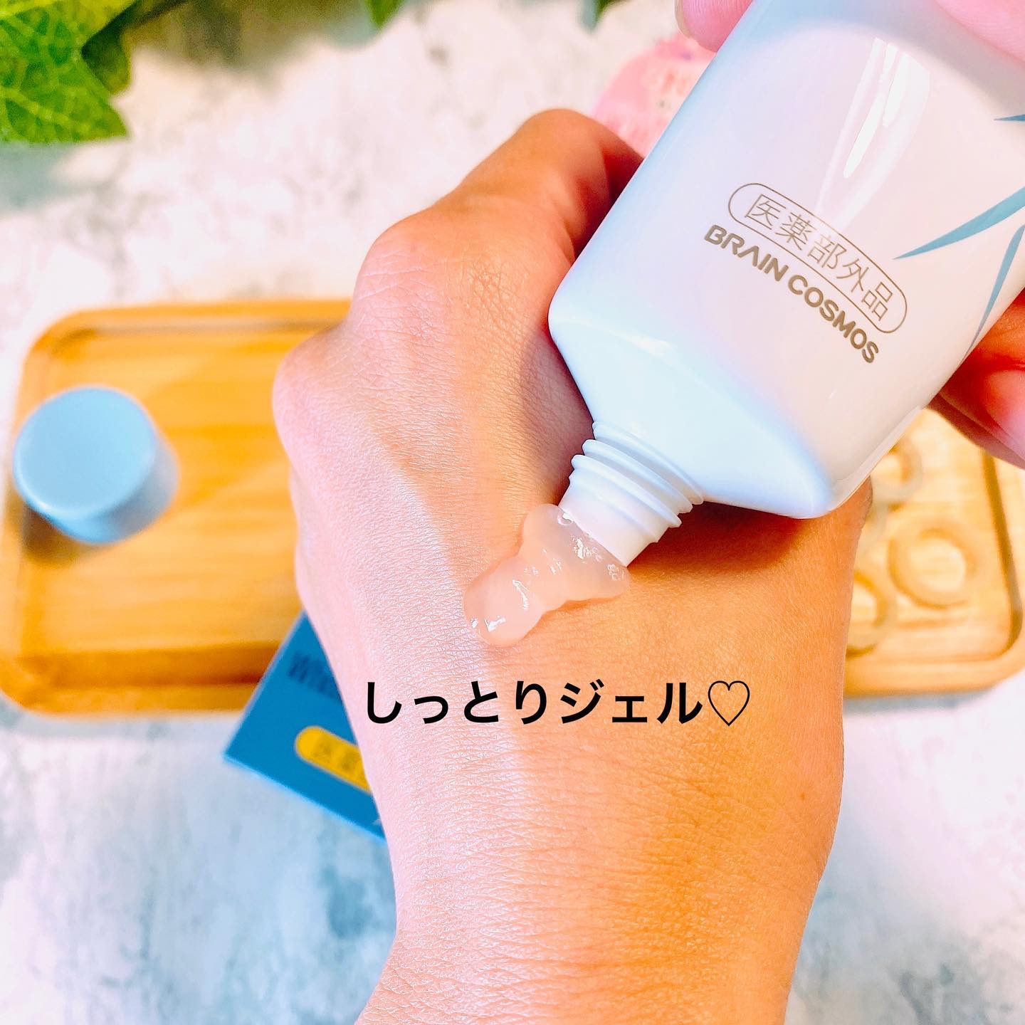 美白乃美人ピーリングジェル/ブレーンコスモス/ピーリングを使ったクチコミ（2枚目）