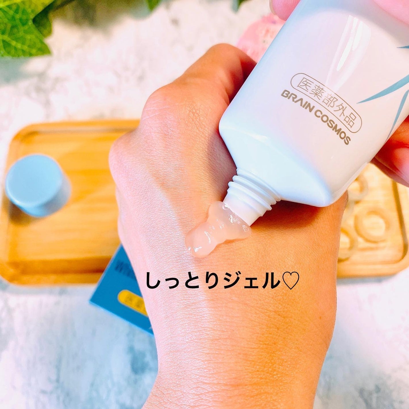 美白乃美人ピーリングジェル/ブレーンコスモス/ピーリングを使ったクチコミ(2枚目)