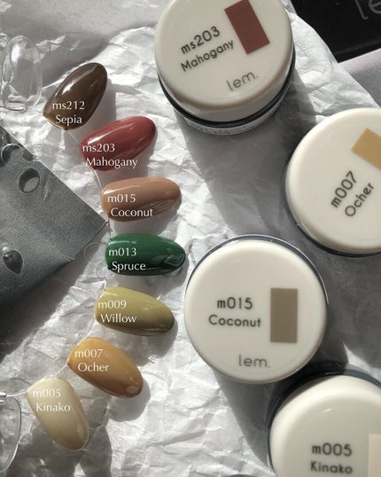 sato 🕊 self nail🫧🤍 on LIPS 「𝑙𝑒𝑚.⧉𝑠𝑖𝑚𝑝𝑙𝑒×𝑐𝑜𝑙𝑜𝑟…1つ前のpostで使ってい..」(5枚目)