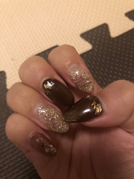 ネイルシール/Qoo10/ネイルシールを使ったクチコミ(2枚目)