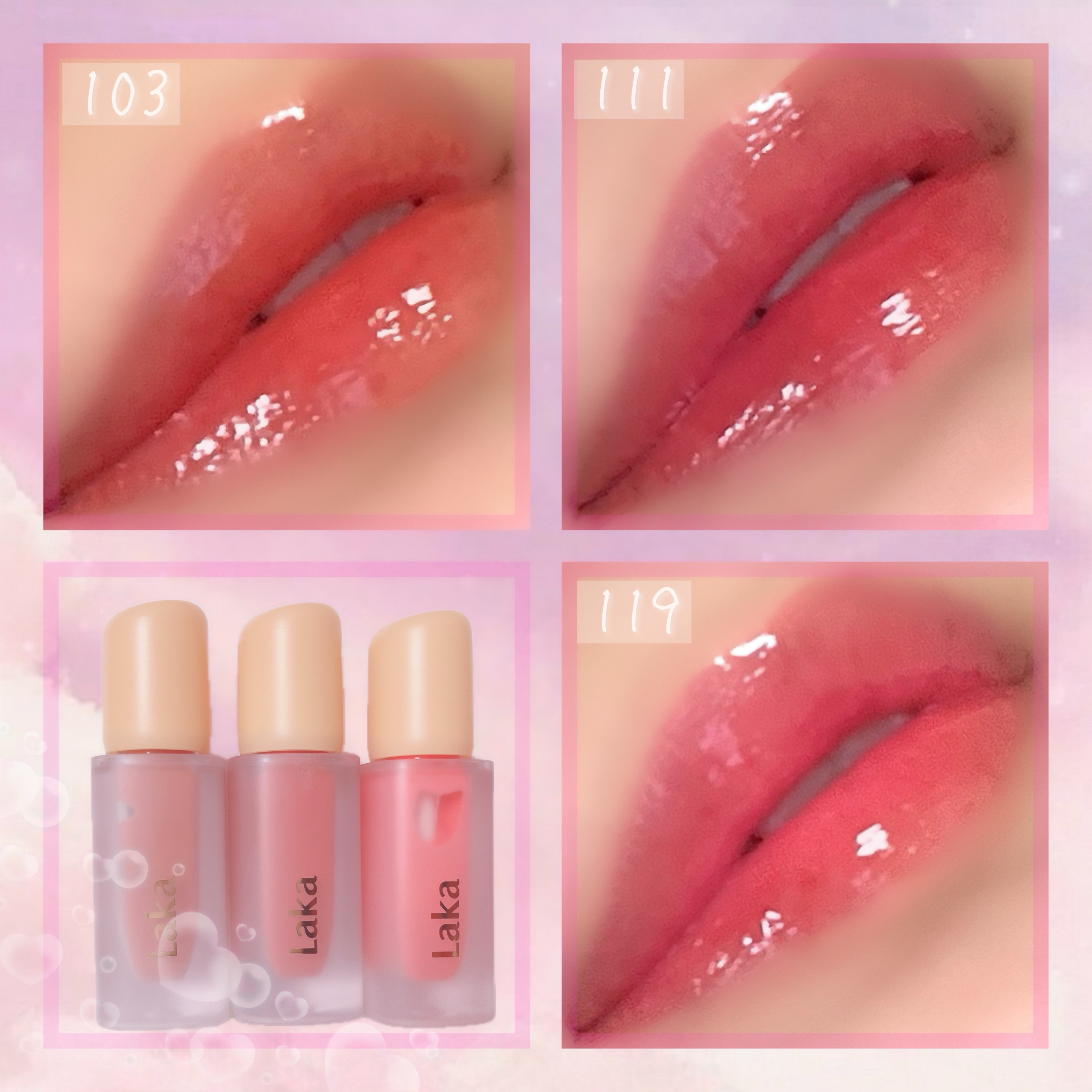 フルーティーグラムティント/Laka/リップティントを使ったクチコミ（2枚目）