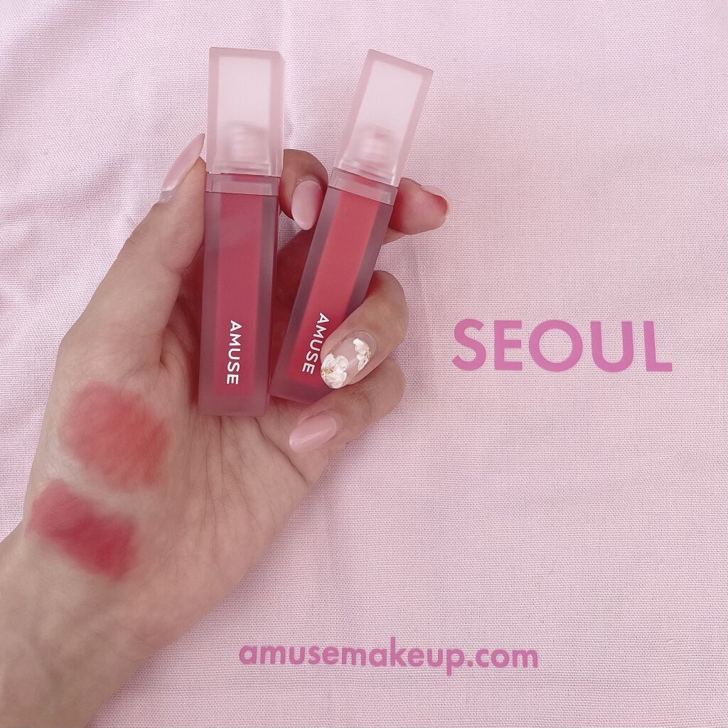 デュー ベルベット/AMUSE/口紅を使ったクチコミ（1枚目）