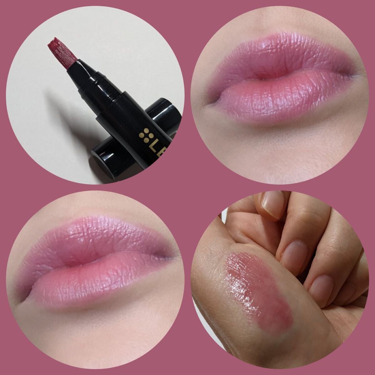 ティント ザ ブラッシュ/LB/リップティントを使ったクチコミ(3枚目)