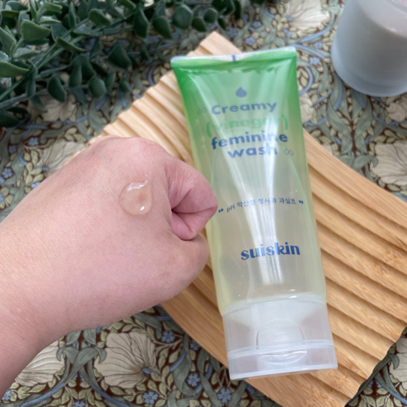 クリーミービネガーフェミニンウォッシュ/suiskin/ボディソープを使ったクチコミ(4枚目)