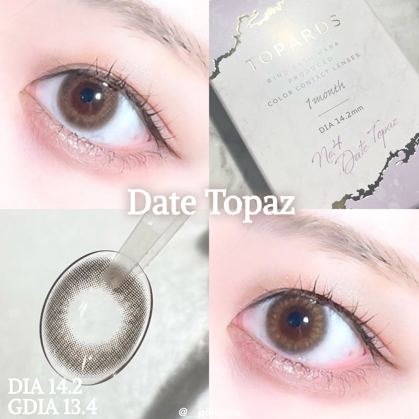 TOPARDS 1month/TOPARDS/1ヶ月(1MONTH)カラコンを使ったクチコミ(2枚目)