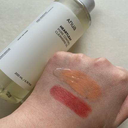 ドクダミ ポアコントロールクレンジングオイル/Anua/オイルクレンジングを使ったクチコミ(2枚目)