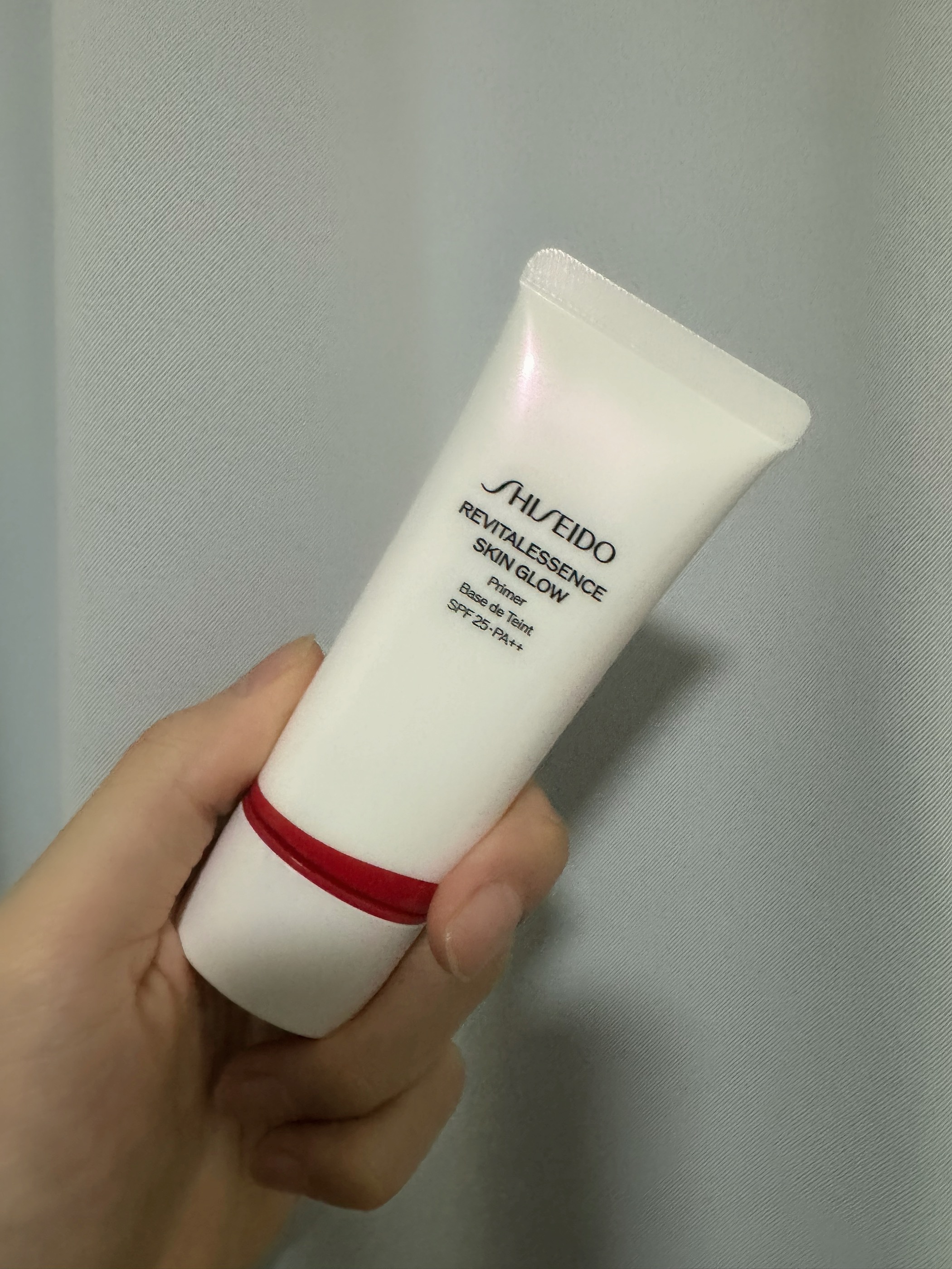 エッセンス スキングロウ プライマー	/SHISEIDO/化粧下地を使ったクチコミ（3枚目）
