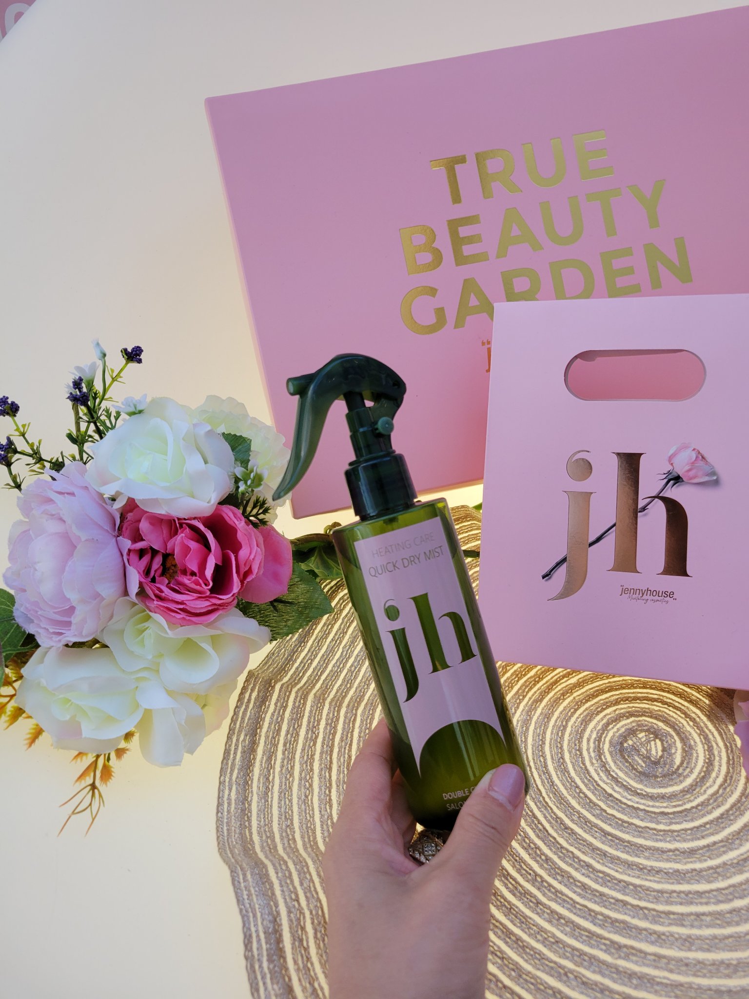 ヒーティングケアクイックドライミスト/jenny house/ヘアミストを使ったクチコミ（1枚目）