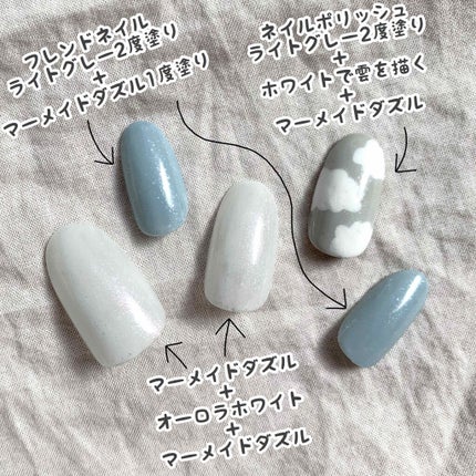 カラフルネイルズ/キャンメイク/マニキュアを使ったクチコミ(3枚目)