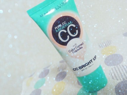 ピュアミネラル CC ブライトアップ/MAYBELLINE NEW YORK/CCクリームを使ったクチコミ(1枚目)