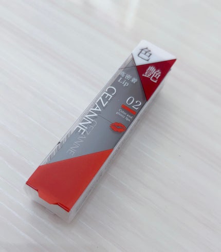 リップカラーシールド/CEZANNE/口紅を使ったクチコミ(2枚目)