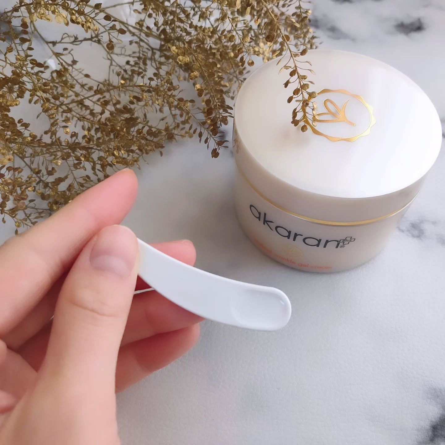 メディカルリンクルジェルクリーム/アカラン/オールインワン化粧品を使ったクチコミ（3枚目）