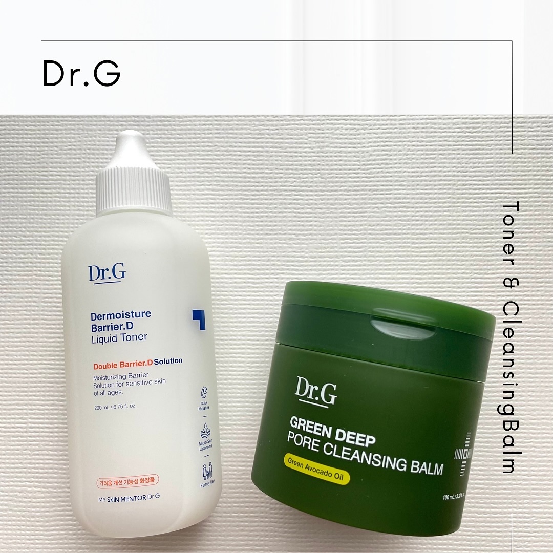 グリーンディープポアクレンジングバーム/Dr.G/クレンジングバームを使ったクチコミ（1枚目）