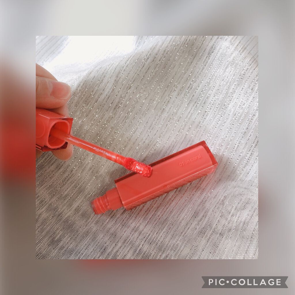 デュイフルウォーターティント/rom&nd/リップティントを使ったクチコミ（3枚目）