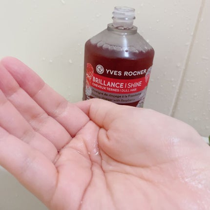 リンシングビネガー シルキーシャイン さらキララズベリー/イヴ・ロシェ/洗い流すヘアトリートメントを使ったクチコミ(4枚目)