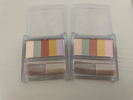 パステルヴェールコンシーラー/キャンメイク/パレットコンシーラーを使ったクチコミ(2枚目)