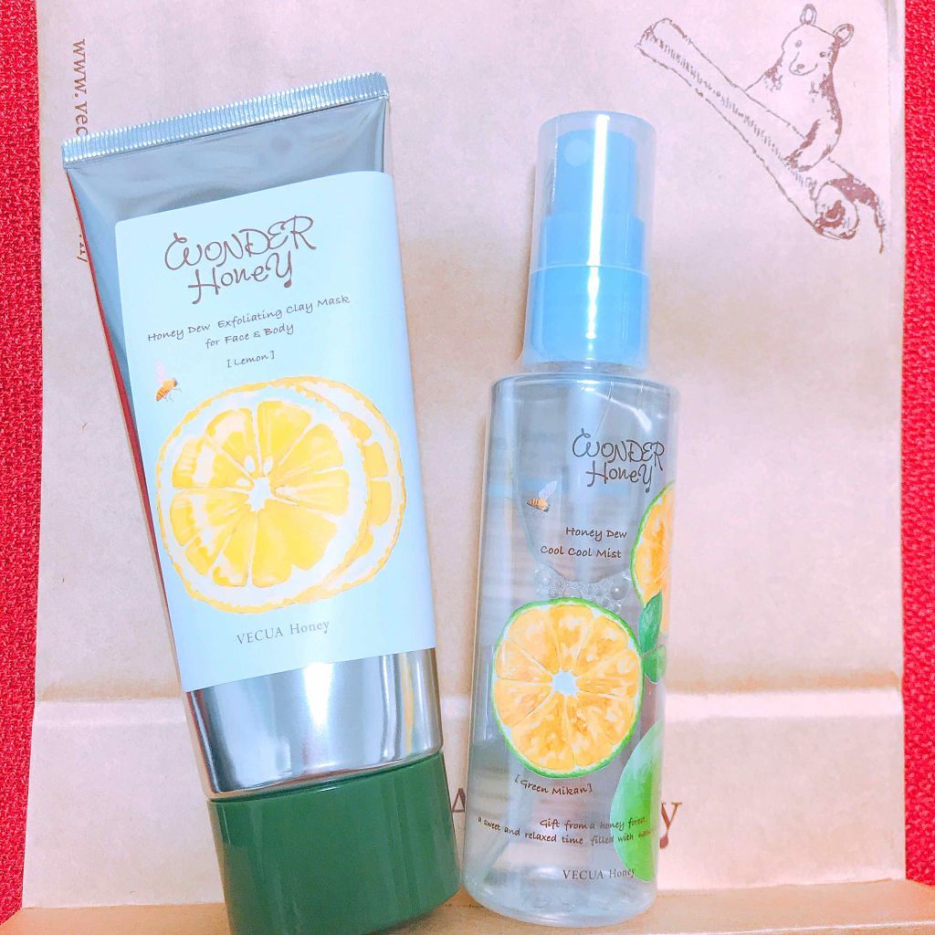 ワンダーハニー ベジマスク レモン/VECUA Honey/洗い流すパック・マスクを使ったクチコミ（1枚目）