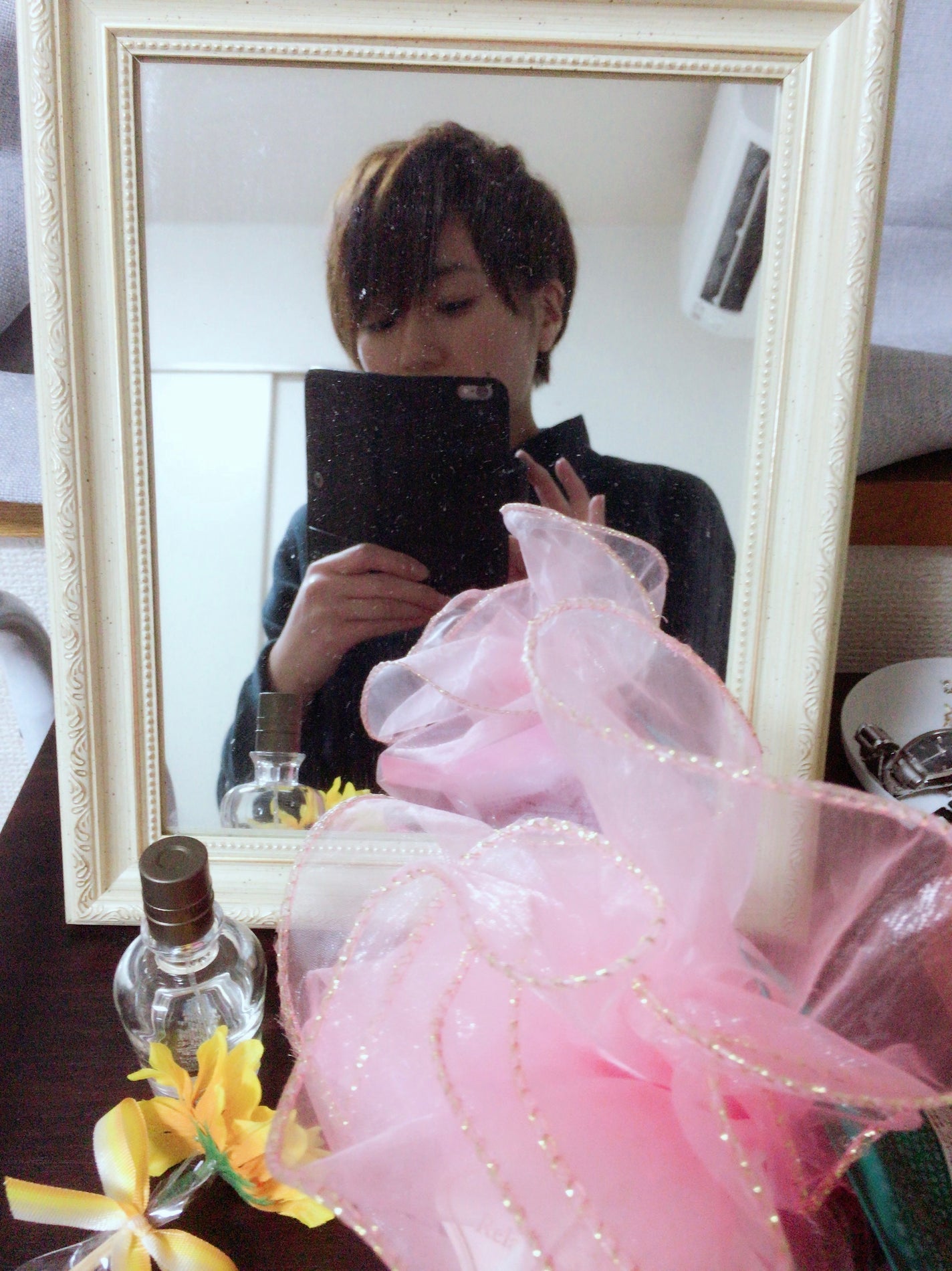 こつぶ on LIPS 「ボブスタイルからショートヘアにした際の変化です。ヘアスタイルに..」(2枚目)