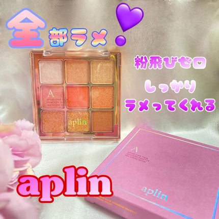 ワンピックアイシャドウパレット/APLIN/アイシャドウパレットを使ったクチコミ(1枚目)