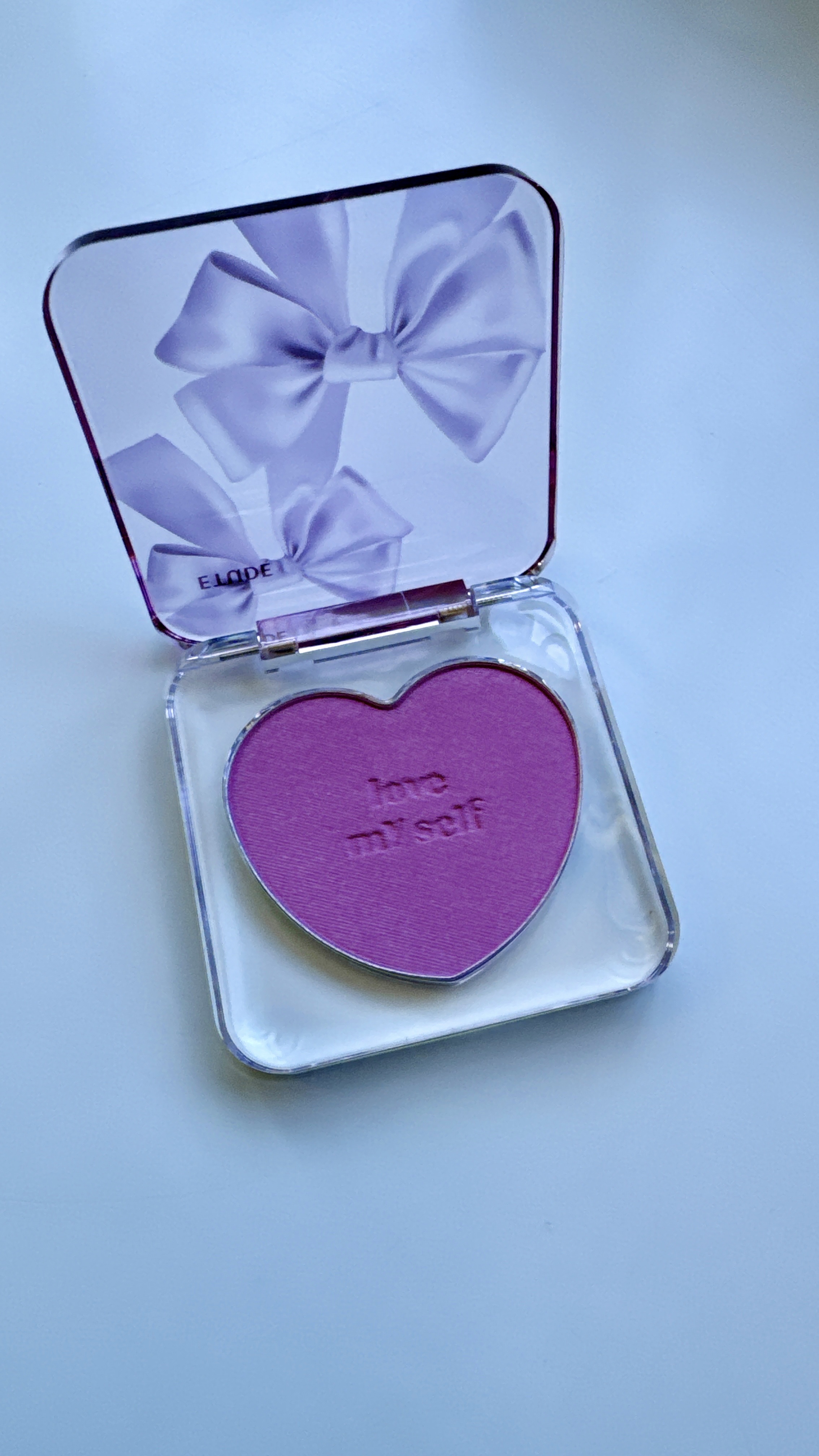 ハートポップブラッシャー オーロラシャンデリア/ETUDE/パウダーチークを使ったクチコミ（2枚目）