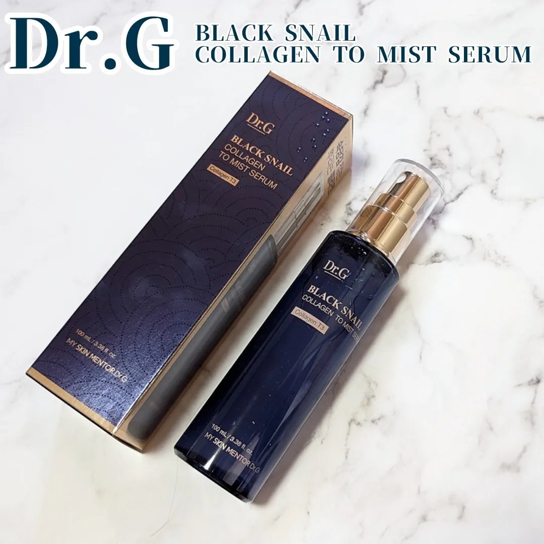 ドクタージー ブラックスネイル コラーゲンミスト/Dr.G/ミスト状化粧水を使ったクチコミ（1枚目）