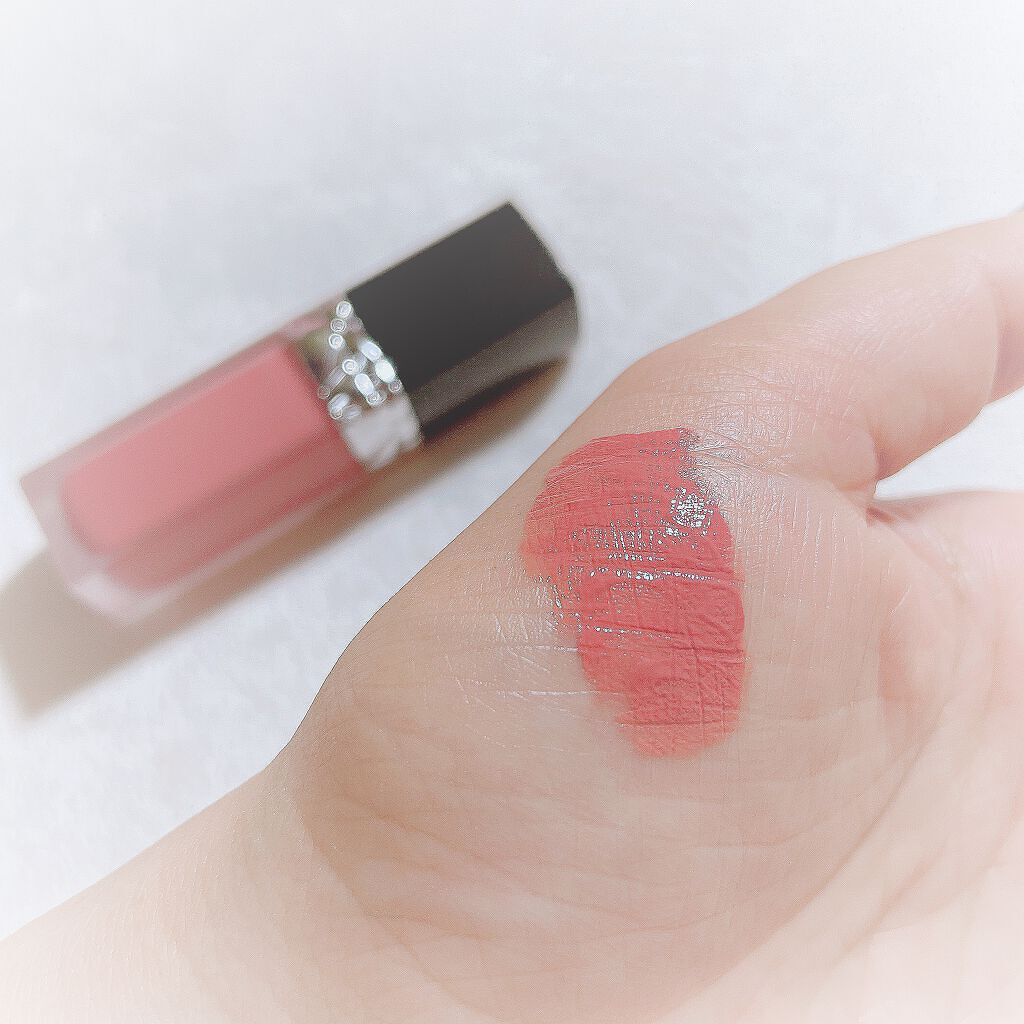 ルージュ ディオール フォーエヴァー リキッド/Dior/口紅を使ったクチコミ（2枚目）