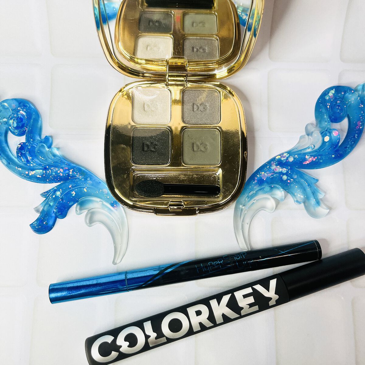 フェリンアイズ インテンスアイシャドウ クアッド 1/DOLCE&GABBANA BEAUTY/アイシャドウパレットを使ったクチコミ（1枚目）