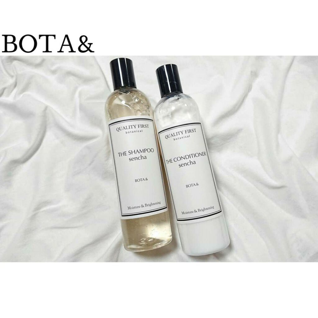 ボタアンド ザ シャンプー <sencha>/クオリティファースト/市販シャンプーを使ったクチコミ（1枚目）