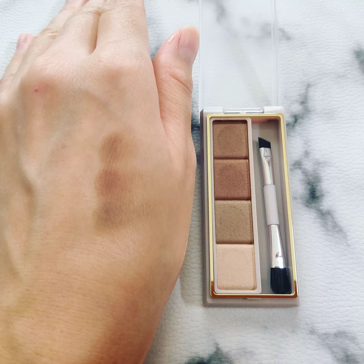 カラーエディットスリムブロウ/excel/アイブロウペンシルを使ったクチコミ（2枚目）