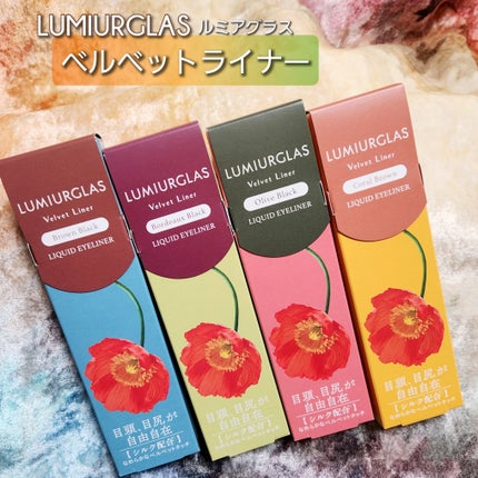 ベルベットライナー/LUMIURGLAS/リキッドアイライナーを使ったクチコミ(1枚目)